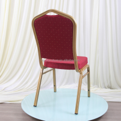 Modern Style Metal Banquet Chair for Indoor and Outdoor Wholesale Home Furniture for Wedding Dining Hall Hotel Restaurant