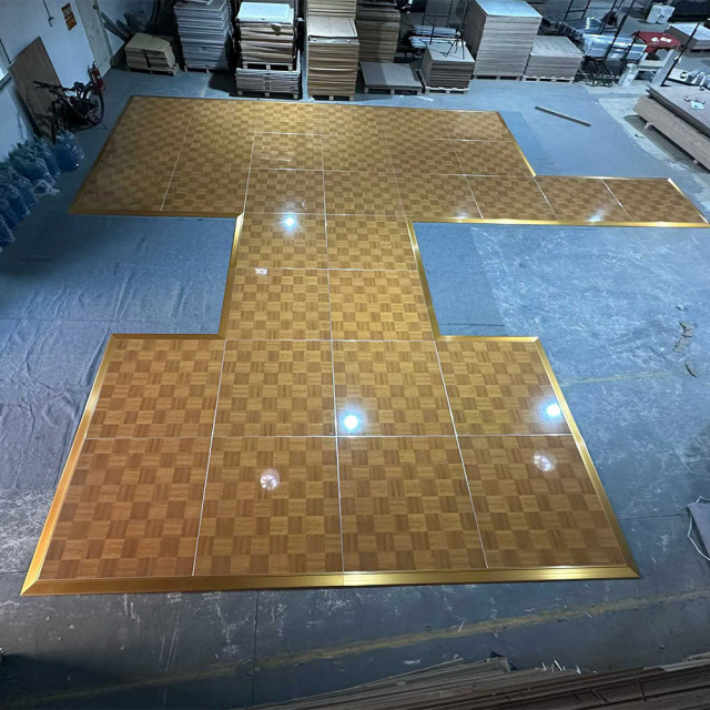 Eco-friendly High Quality Elegant Modern Fireproof Board Dancing Floors Tiles YASHI Brand 3-Year Warranty for Wedding