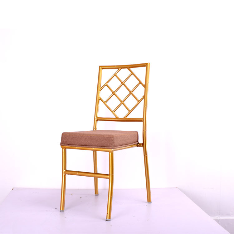 Wholesale Classic Chiavari Dining Chairs Used Aluminium Cross Back Chiavari Chairs for Wedding & Event Decoration Home Furniture