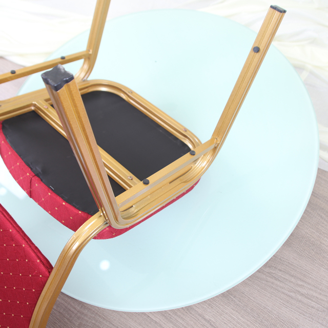 Modern Style Metal Banquet Chair for Indoor and Outdoor Wholesale Home Furniture for Wedding Dining Hall Hotel Restaurant
