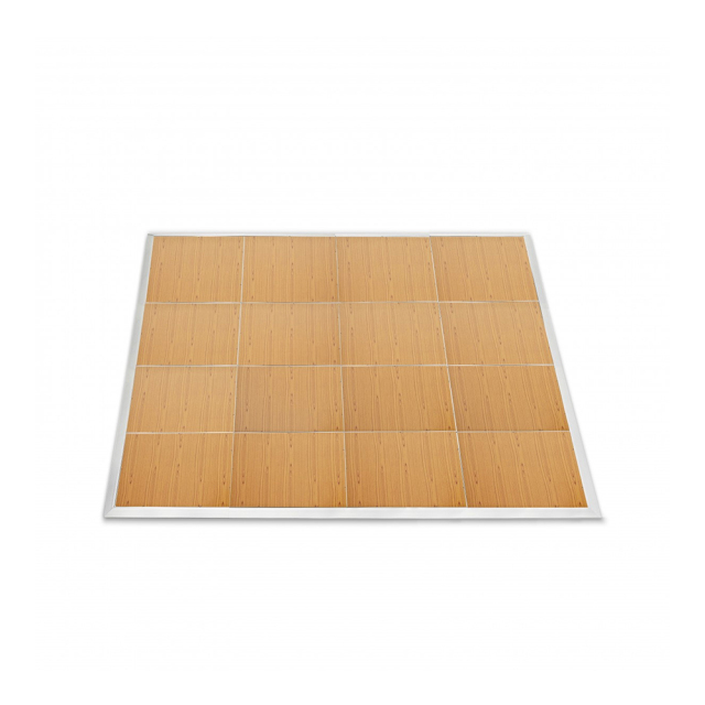 3FT/4FT Anti-Scratch Fireproof Board Elegant Modern Cam-Lock Portable Mobile Dance Floor for Rental Hotel Events