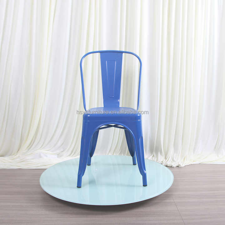 Hot Sale Modern Industrial Style Metal Stackable Dining Chair for Restaurant Cafe Coffee Shop & Outdoor Use
