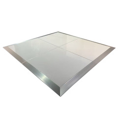 Wholesale Professional Modern Fireproof High Gloss Round Portable Dance Floor for Wedding Event Decoration
