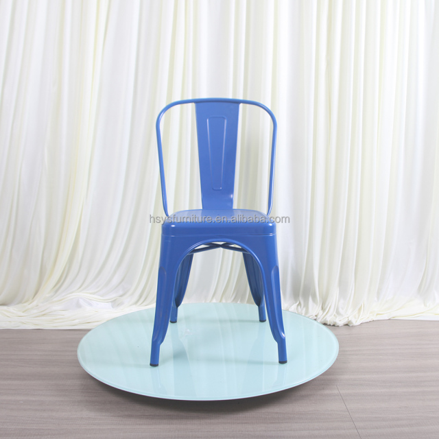 Hot Sale Modern Industrial Style Metal Stackable Dining Chair for Restaurant Cafe Coffee Shop & Outdoor Use