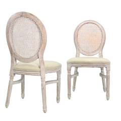 Wholesale Luxury Wedding Used Wooden Louis Chairs for Sale