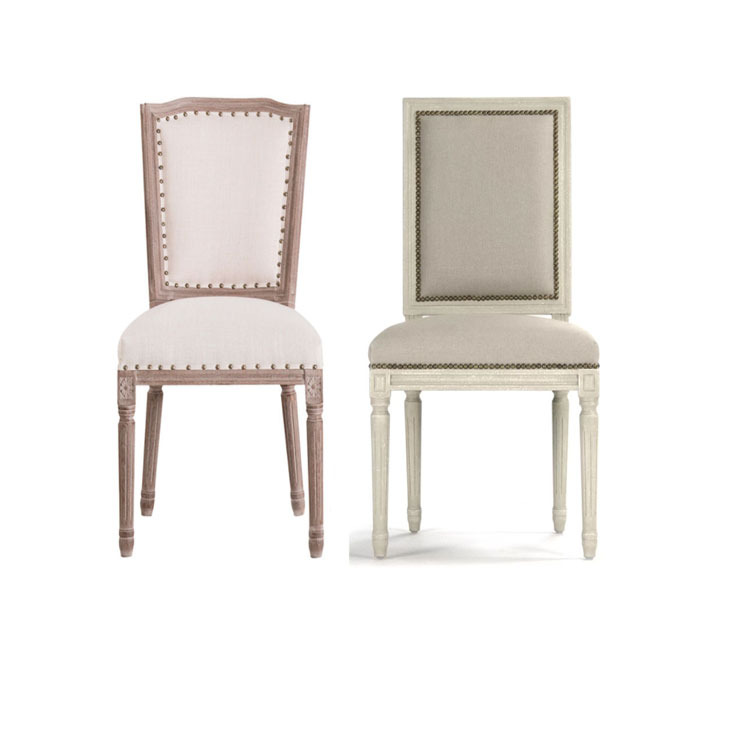 Hot Sale Louis XVI Style French Provincial Wooden Rustic Cane Back Chair for Sale