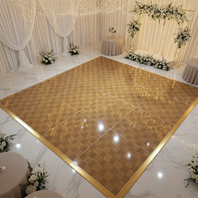 Eco-friendly High Quality Elegant Modern Fireproof Board Dancing Floors Tiles YASHI Brand 3-Year Warranty for Wedding