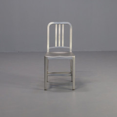 Wholesale Modern Aluminum Brush Navy Dining Chairs for Restaurant and Home Hot Sale at Cheap Price for Hotels