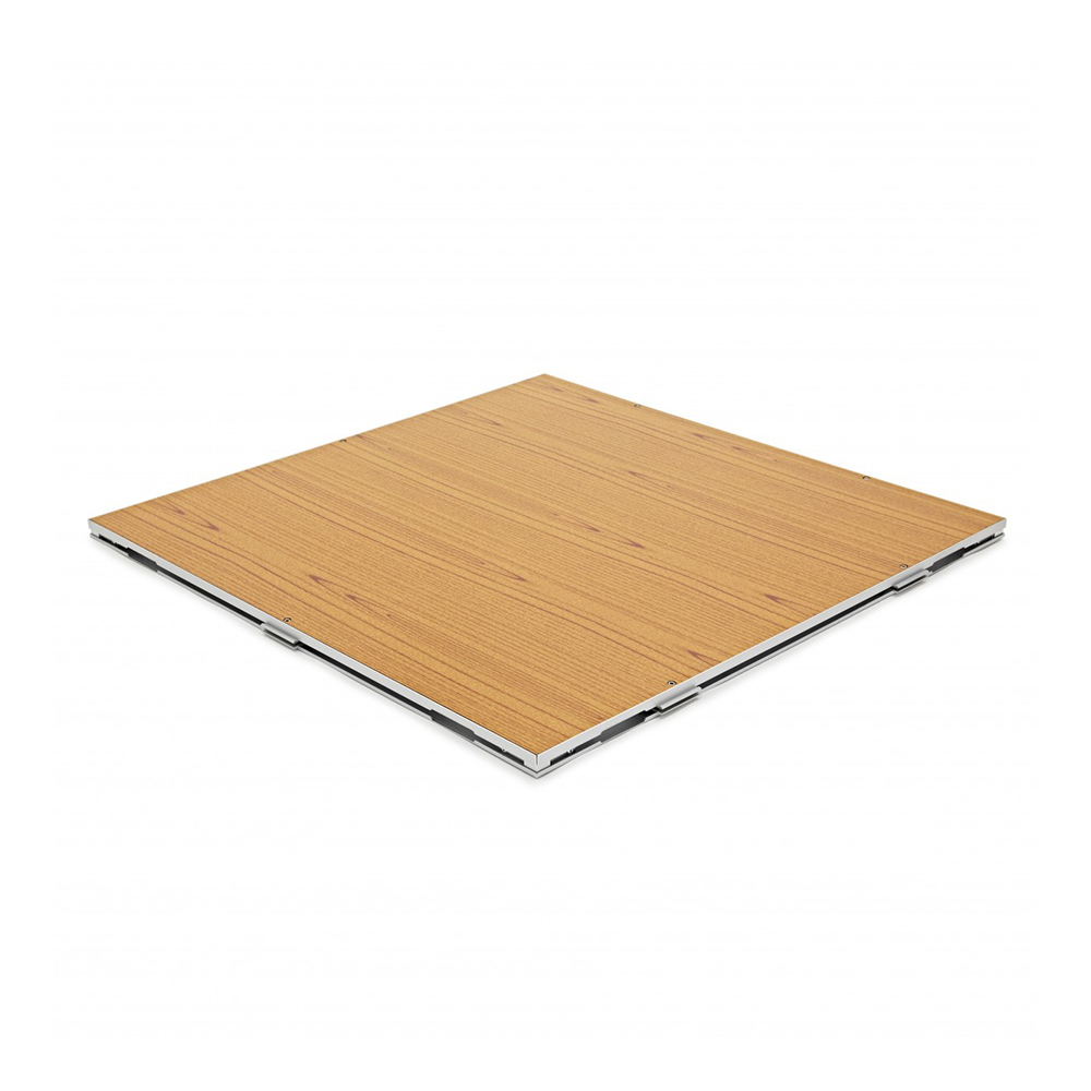 3FT/4FT Anti-Scratch Fireproof Board Elegant Modern Cam-Lock Portable Mobile Dance Floor for Rental Hotel Events
