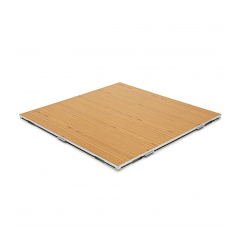 3FT/4FT Anti-Scratch Fireproof Board Elegant Modern Cam-Lock Portable Mobile Dance Floor for Rental Hotel Events