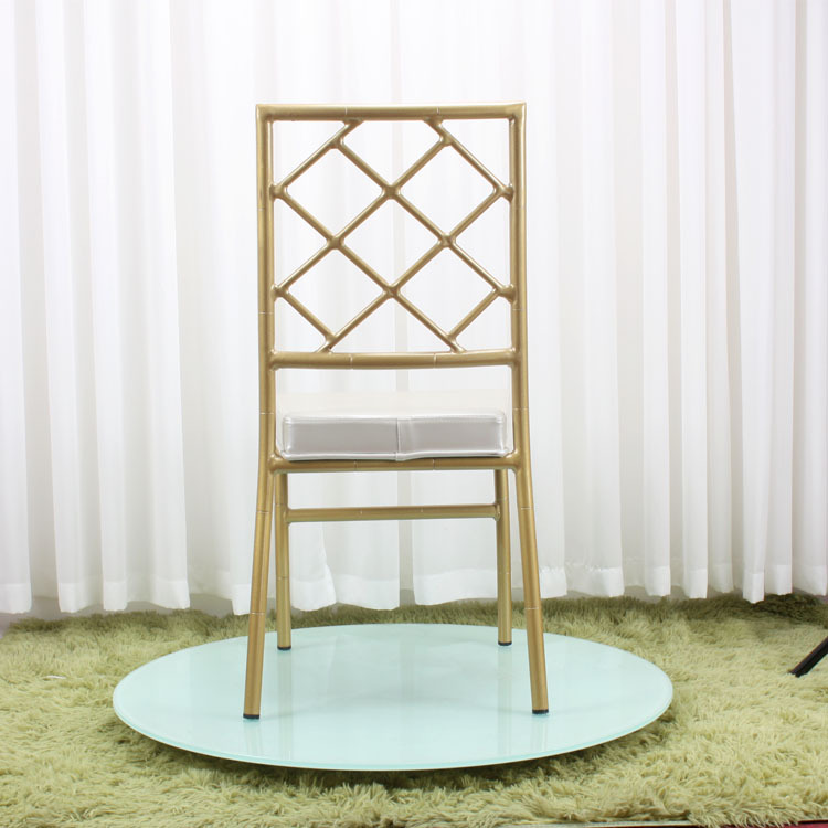 Wholesale Luxury Modern Stackable Champagne Gold Hotel Event Wedding Chiavari Chairs for Sale
