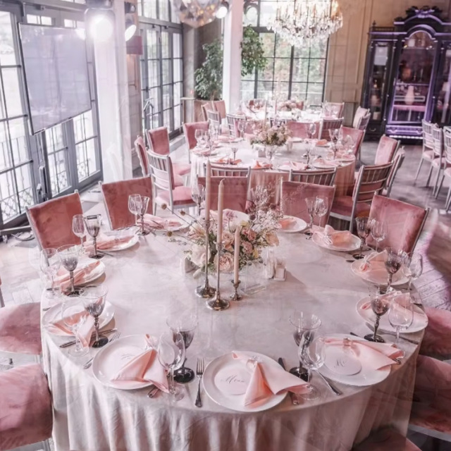 Foshan Classic Luxury Wedding Use Metal Different Color Stacking Chiavari Chairs With Movable Cushion for Sale