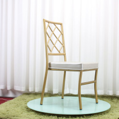 Wholesale Luxury Modern Stackable Champagne Gold Hotel Event Wedding Chiavari Chairs for Sale