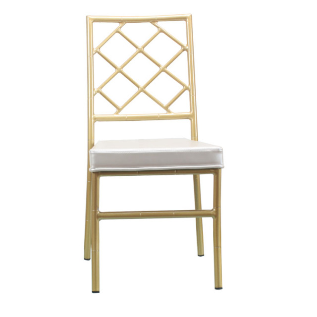 Wholesale Luxury Modern Stackable Champagne Gold Hotel Event Wedding Chiavari Chairs for Sale