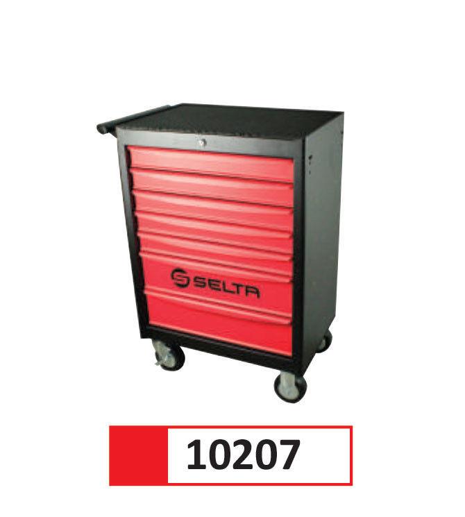 Selta Taiwan 252pc Mechanic Tool+37pc Free Tool Set with Drawer Roller Cart Trolley