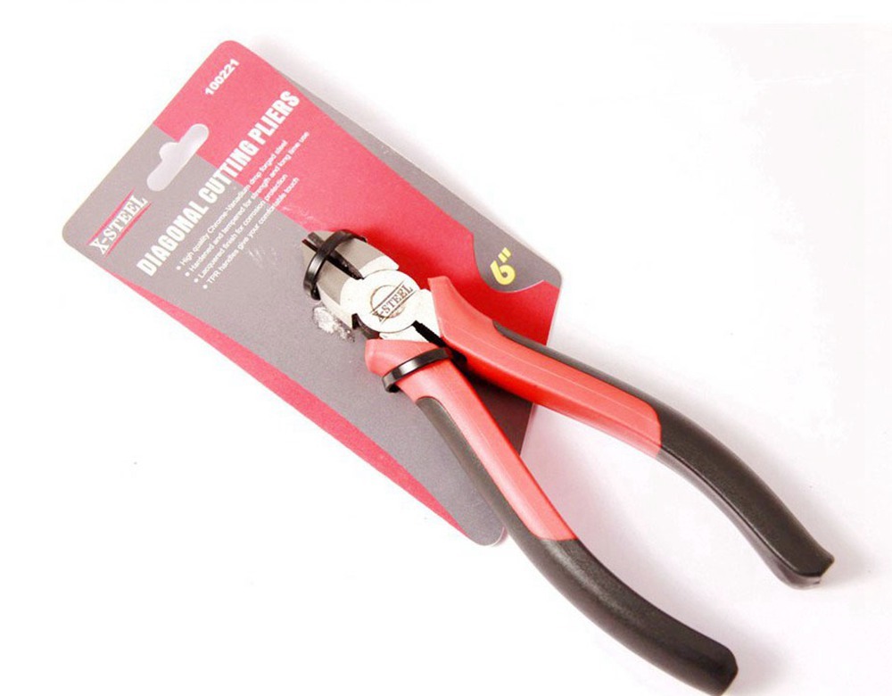 Japan Type Industrial Pliers Cr-V Option:Combination 8",Jumbo High-Leverage 9", Diagonal Cutter 6", Long Nose 6"