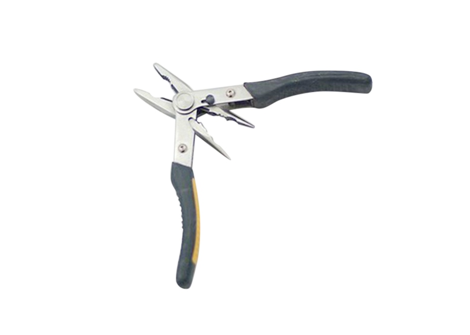 2-in-1 Switch Double Head 7" Combination Lineman + 8" Long Nose Fishing Pliers