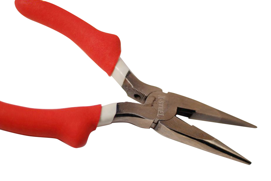 Professional Cr-Ni Steel High Shoulder Soft Grip Long Nose Pliers