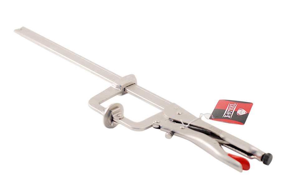 All-in-1 12"/ 305mm Sliding Arm Deep F & C Clamp C Locking Odd Shape Grip Pliers