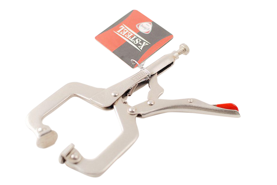 Heavy Duty Cr-V C-Clamp Welding Vice Locking Pliers Option:6"/11"/14"/18"/24"