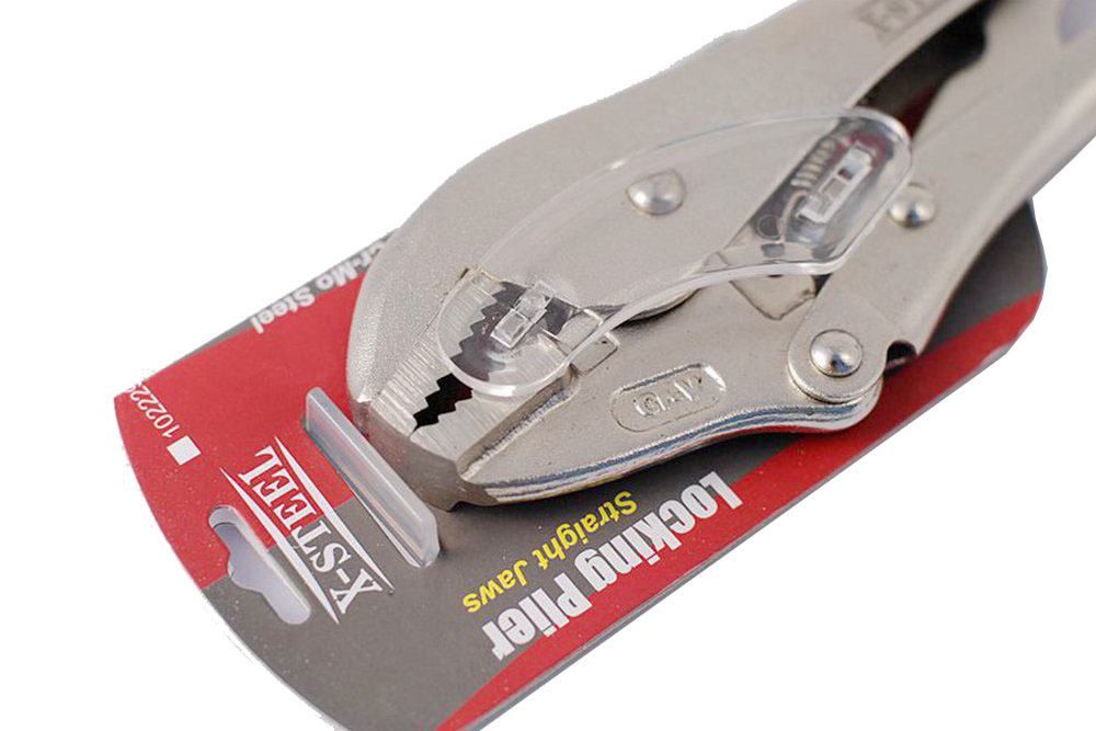 Locking Pliers 10" Vice Grip Straight Jaw 3 Rivet 2 Yrs Warranty
