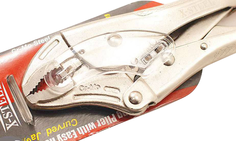Expert Quality Cr-Mo Locking Pliers Vice Grip Curve Jaw 3 Rivet