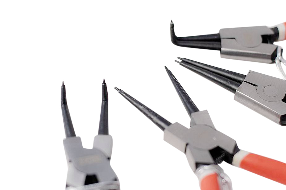 13" Circlip Pliers Snap Ring Pliers Option: Internal/External Bent/Str./4pc Set