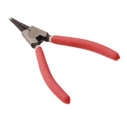 5" Precision Circlip Pliers Snap Retaining Ring In/Out/Straight/Bent with 1.5mm Tips