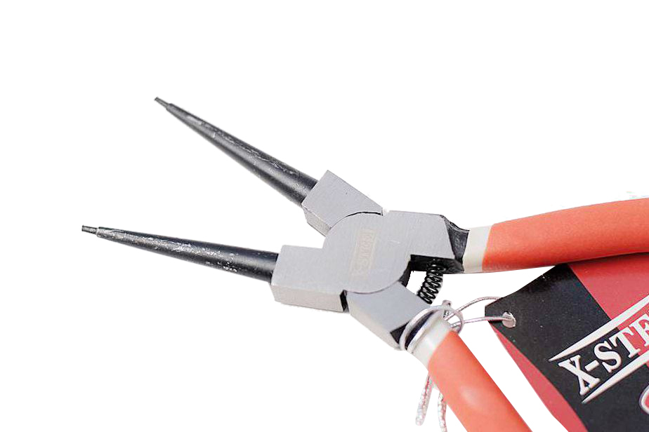 9" Circlip Pliers Snap Retaining Ring: Internal/External/Bent/Straight/4pc Set