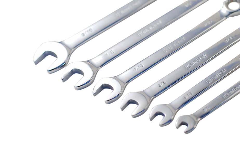Combination Ring Open End Spanner Wrench Metric/Imperial SAE/AF Individual