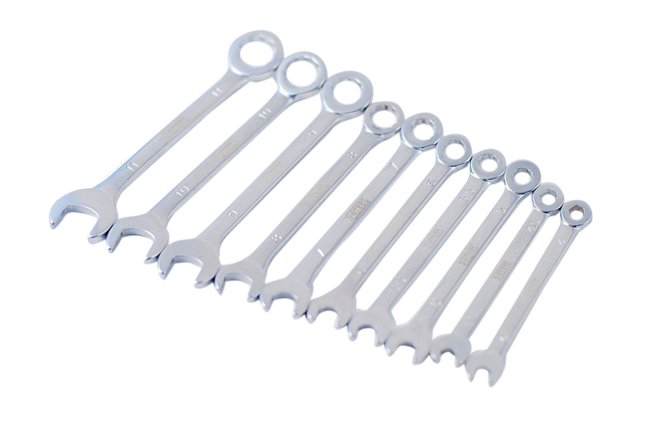 Miniature Mini Combination Ring Open Wrench Spanner Set:Metric Imperial/SAE