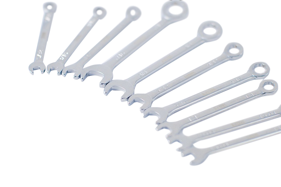 Miniature Mini Combination Ring Open Wrench Spanner Set:Metric Imperial/SAE