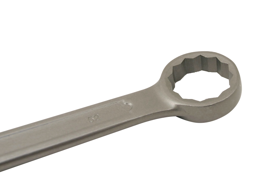 Industry Quality DIN3113 Natural Grey Jumbo Combination /Ring Open End Spanner Metric Size
