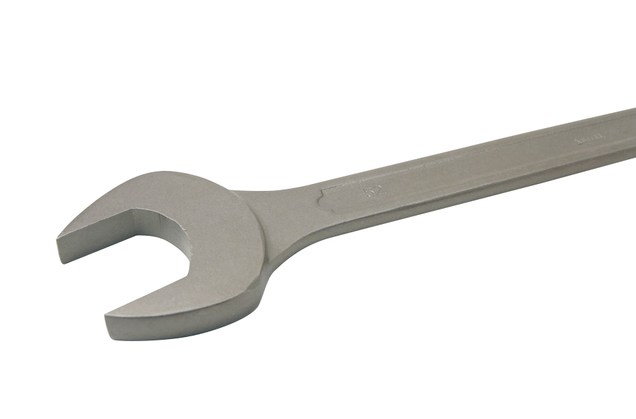 Industry Quality DIN3113 Natural Grey Jumbo Combination /Ring Open End Spanner Metric Size