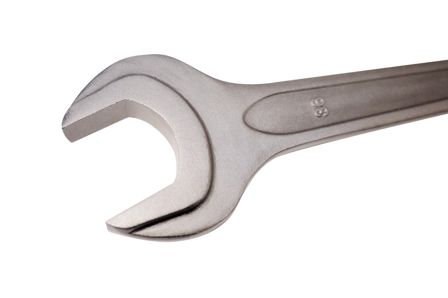 Cr-V Expert Single Open End Construction Spanner Head Angle 15 Degree Individual: 23-75mm