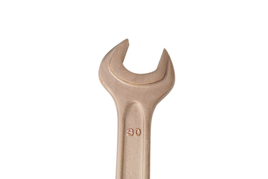 Industrial Construction Cr-V 895 Din Standard Double Open Spanner Wrench 30x32mm