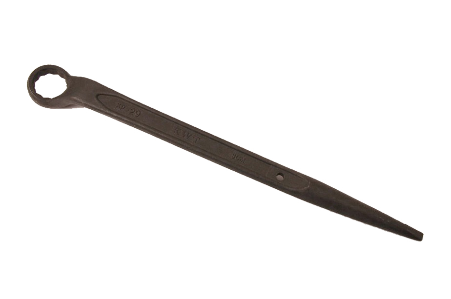 Industrial Heavy Duty Single Offset Construction Podger Ring Spanner 17-60mm