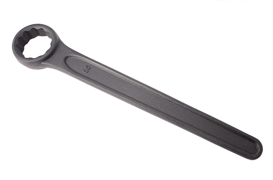 Industrial Construction Single Ring Spanner Flat Head