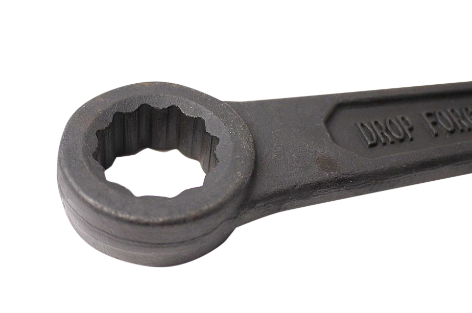 Industrial SCM Steel Slogging Impact Ring Spanner Option:22,60,63mm KWT Taiwan