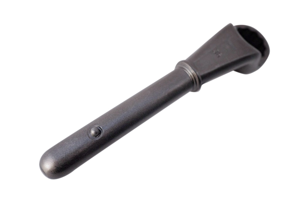 Offset Ring Spanner Box Wrench with Extension Clip End Option: Ring Wrench or Extension Tube