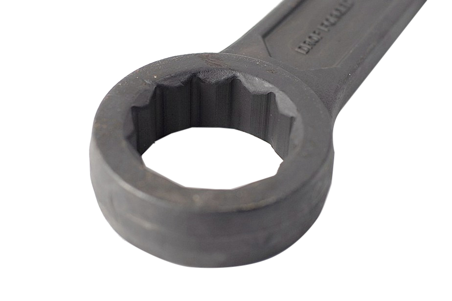 Industrial SCM Steel Slogging Impact Ring Spanner Option:22,60,63mm KWT Taiwan