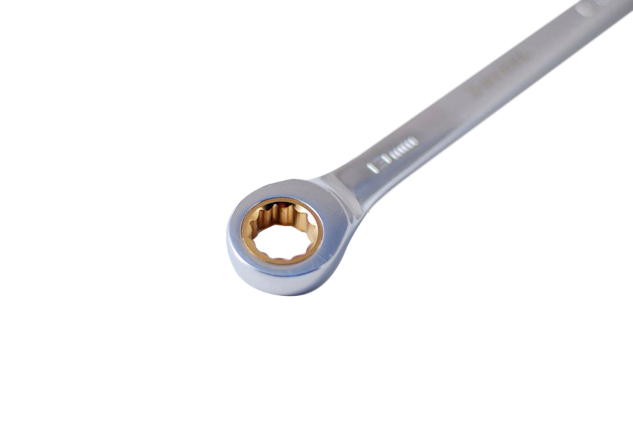 12x13mm Cr-V Metric Double Ring Ratchet Spanner Wrench