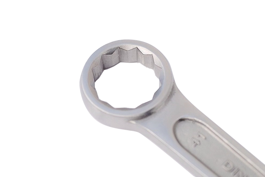 304QF INOX Stainless Steel Slogging Ring Spanner Hammer Impact Striking Flogging DIN 7444