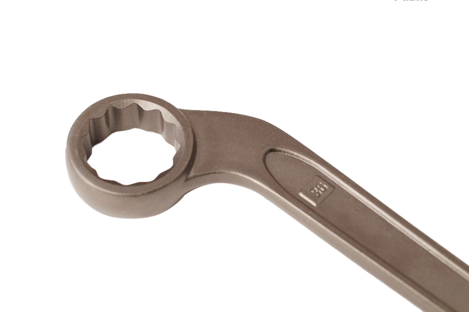 Industrial Heavy Duty Construction Single Bent Head Ring Spanner Box Wrenches