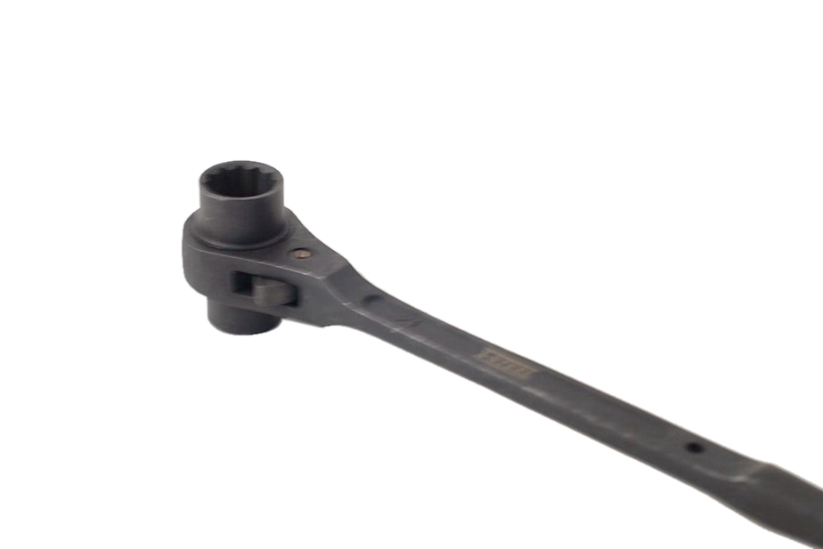 Professional Scaffold Double Socket Head Podger Ratchet Wrench Spanner