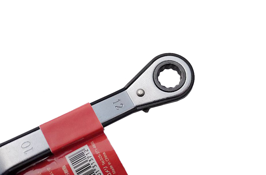 Reversible Offset Double Ratchet Ring Spanner Wrench