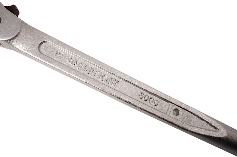 King Tony Cr-V Scaffold Podger Double Ratchet Socket Head Spanner Wrench