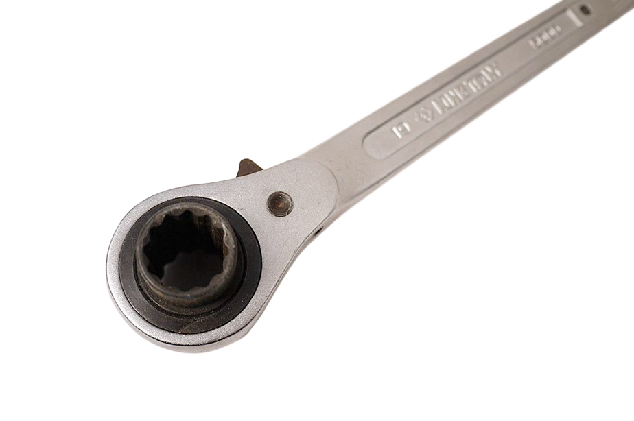 King Tony Cr-V Scaffold Podger Double Ratchet Socket Head Spanner Wrench