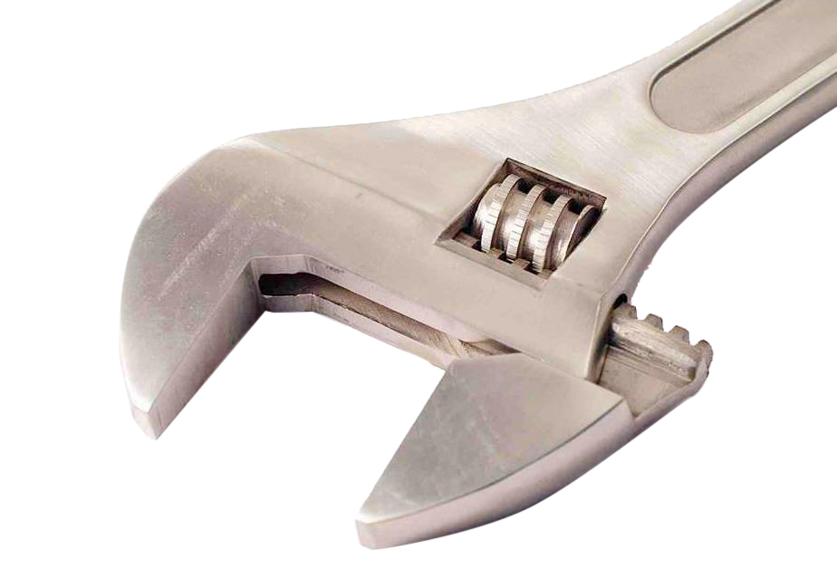304QF INOX Stainless Steel Adjustable Wrench Spanner Shifter Resist Corrosion