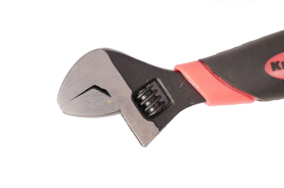20mm Wide Jaw 150mmL Stubby Adjustable Wrench Shifter Spanner for Confined Area